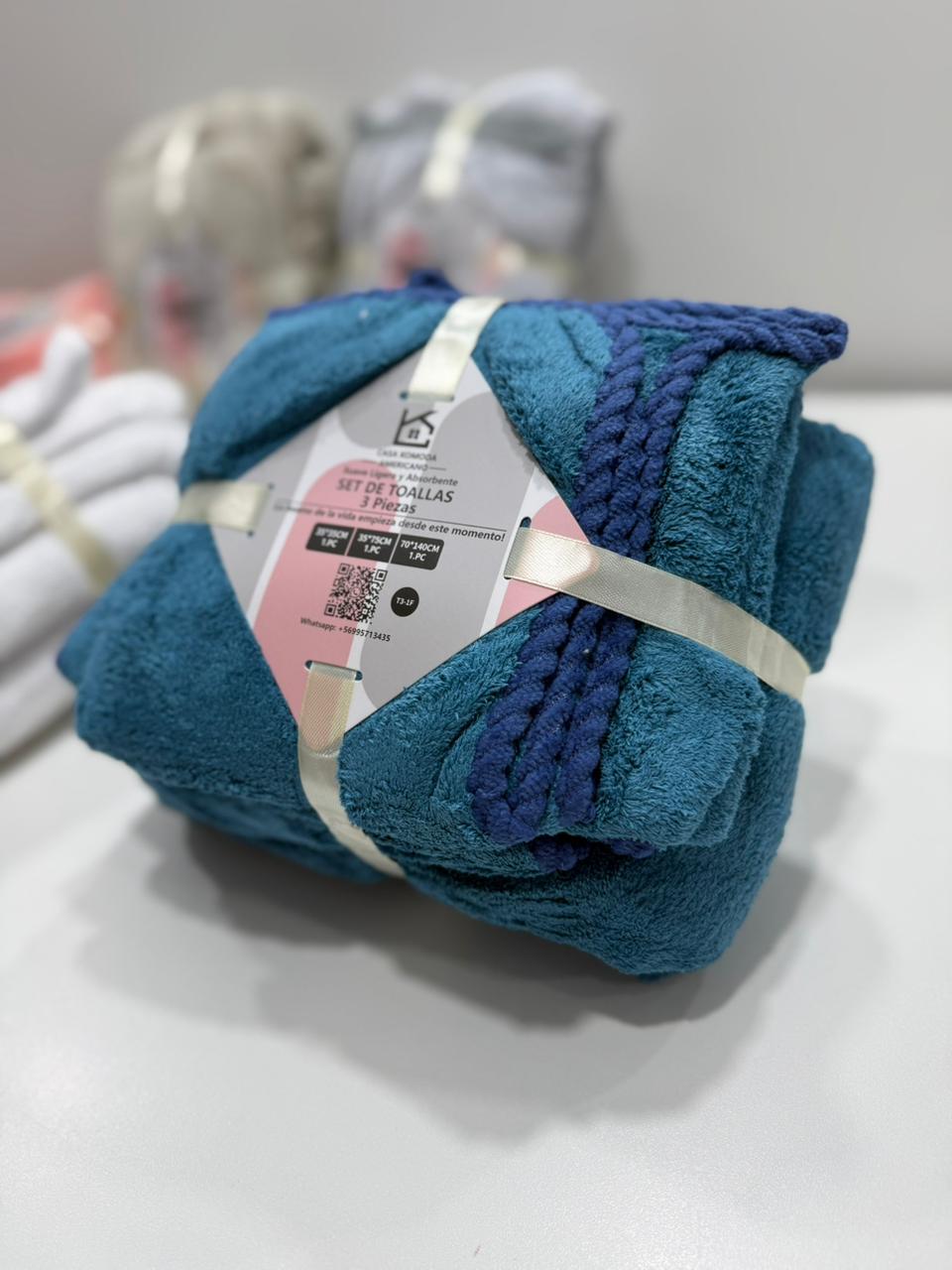 Toallas secado rápido (marca casa komoda)