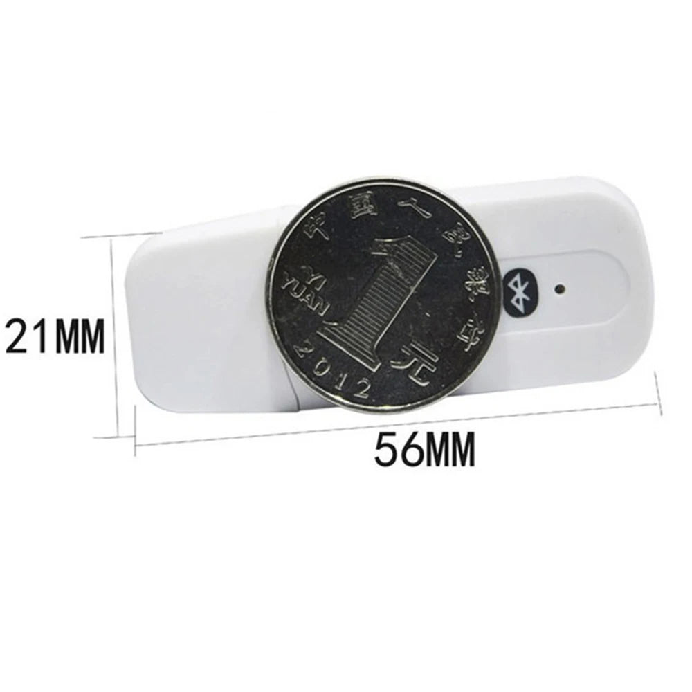 Car USB Bluetooth-compatible Audio Receiver Car Wireless Adapter with 3.5mm AUX Audio Data Cable for PC Laptop Phone